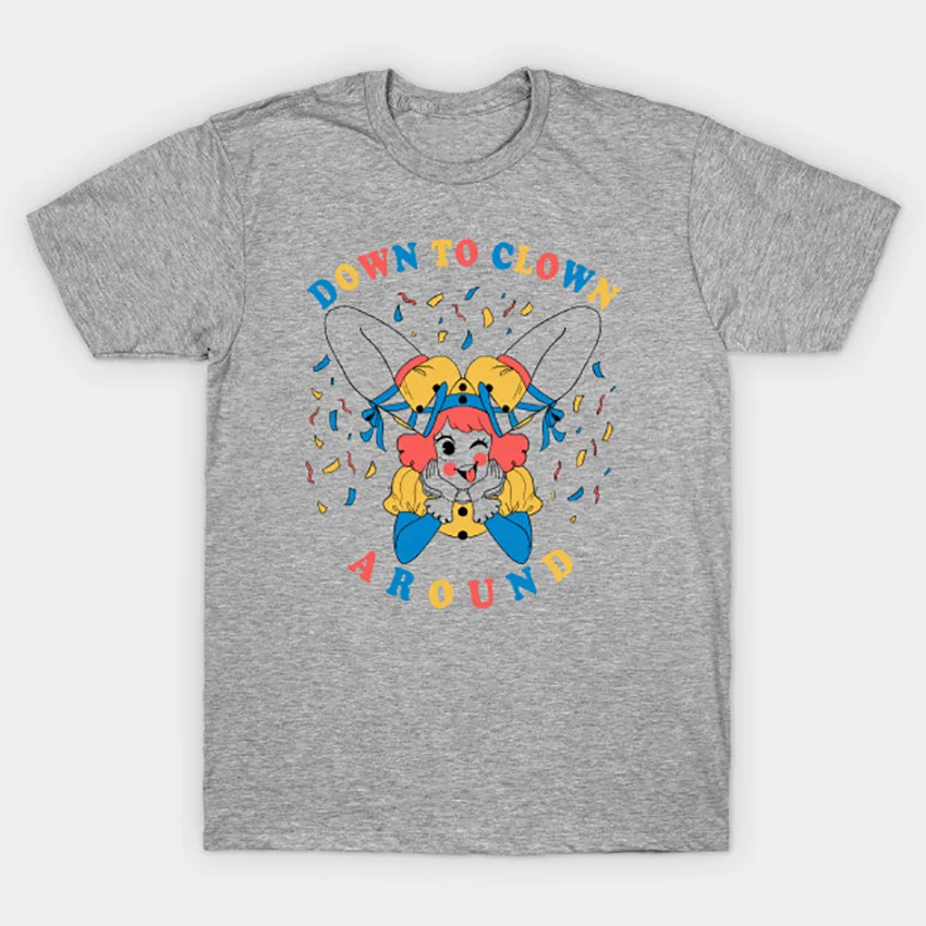 Down To Clown T Shirt Clown Tshirt Big Top Ringmaster Carnival Rainbow Cartoon Colorful Pastel Jester Acrobat Ren Carene