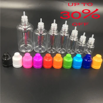 

5PCS 5ML PET Plastic Dropper Empty Bottles with Childproof Cap E-cigarette Liquid Eye Drop Bottles