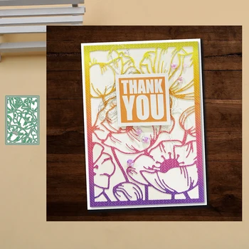 

Lucky Goddess Craft Metal cutting dies Flower background Scrapbook paper craft knife mould blade punch stencils dies 2020