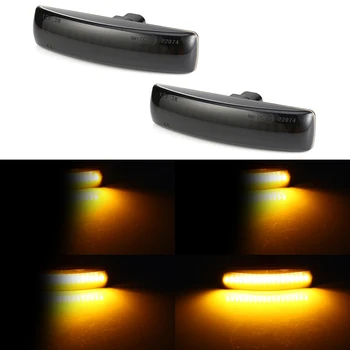 

2Pcs Led Dynamic Side Marker Turn Signal Light Sequential Blinker Light for Land Rover Discovery3 4 Freeland2 Range Rover Sport