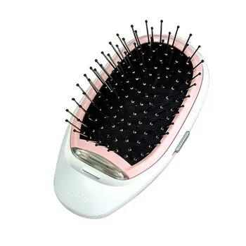 

Portable anti-static negative ion straight hair massage comb ABS Stainless steel Moisturizes hair Promote blood circulation