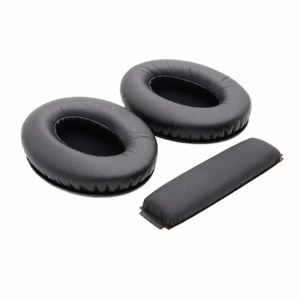 1 Pair Earpads & 1Pc Headband Replacement For Sennheiser HD 418 419 428 429 439 438 448 449 Headphone Accessories