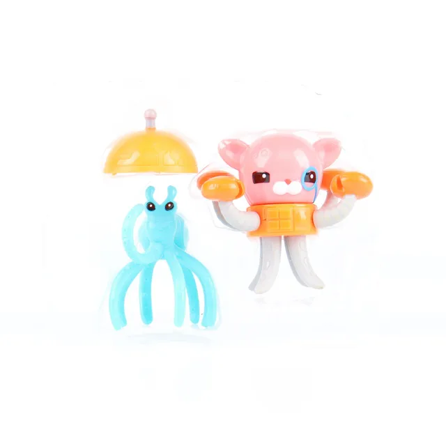 Octonauts 6 Different styles Barnacles Peso Kwazii Tweak Vegimal Gift box Anime Mini Action Figure Model Toys Christmas Gift no box