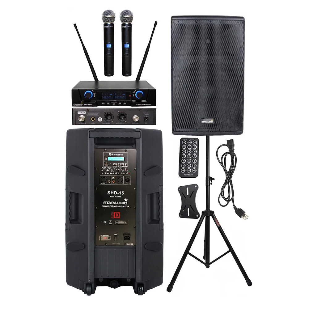 dj powered speaker packages