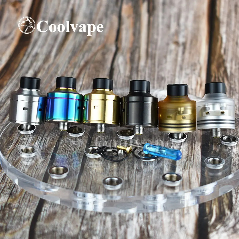RDA-испаритель Wolf Coolvape Hadaly цитадела 22 мм с испарителем bf pin vs Dead Rabbit V2 BF RDA |