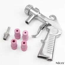 Пескоструйный воздушный сифон подача струйная насадка Керамические наконечники абразивная пескоструйная обработка с 4 керамическими насадками абразивная