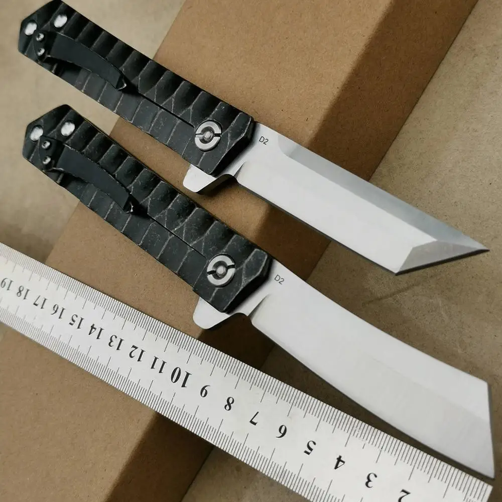 

Stainless Steel Sharp Blade Pocket Folding Knife Tactical Hunting Knife Camping Survival Outdoors EDC Knives Tools Easy to Cut