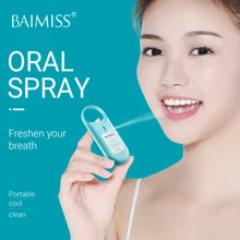 BAIMISS спрей для полости рта натуральный травяной освежитель для рта сорбитол ксилит глицерин ментол язвы зубная боль