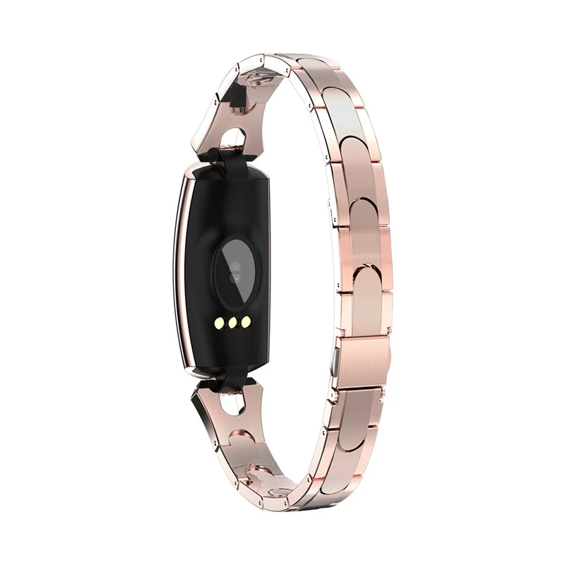 AK16 Smart Bracelet Women Activity Fitness Tracker Heart Rate Monitor Blood Pressure IP67 Waterproof Smart Wristband