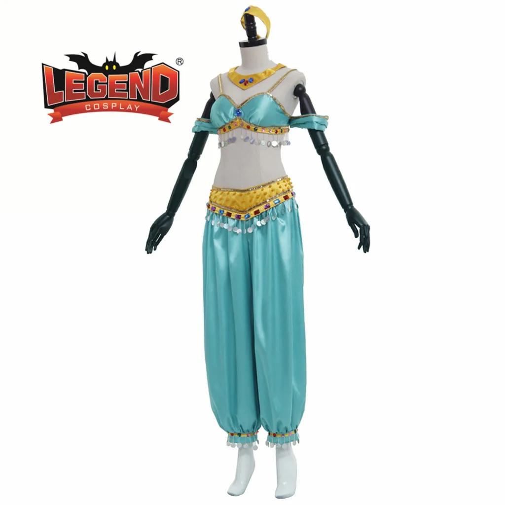 Jasmine Cosplay Costume Women's Fancy Dance Dress For Women Party