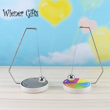 Swinging Pendulum Game Fate Fun Decision Maker Ball Dynamic Pendulum Toy Home Office Desk Decoration Playful Game Figurines 5G