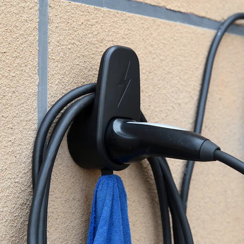 Accessories for Tesla Model3 Car Charging Cable Organizer ABS Plastic For Tesla Model 3 Y Accessories Wall Mount Connector Bracket Charger Holder 14 - Racext Accessories for Tesla Model3 Car Charging Cable Organizer ABS Plastic For Tesla Model 3 Y Accessories Wall Mount Connector Bracket Charger Holder - - Racext 13
