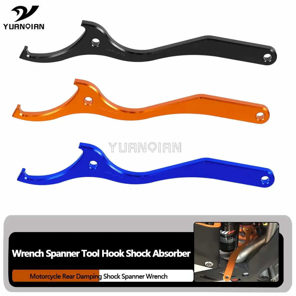 Motorcycle Rear Damping Shock Spanner Wrench For Sx Sxf Xc Xcf Exc Excf