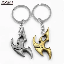 ZXMJ StarCraft 2 llavero de Protoss llavero de metal colgante llavero de coche de moda juego de Anime para llavero niño hombres regalos nuevos