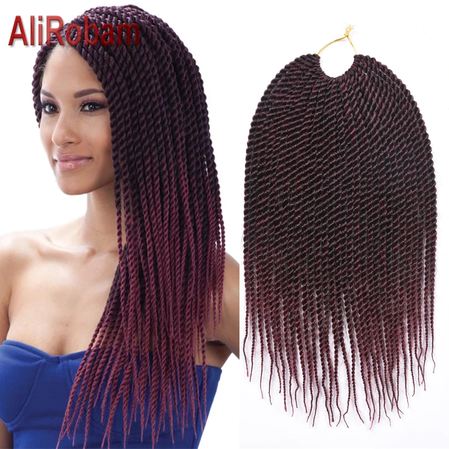 Alirobam Crochet Braids Havana Mambo Twist Braids 14 18 22inch