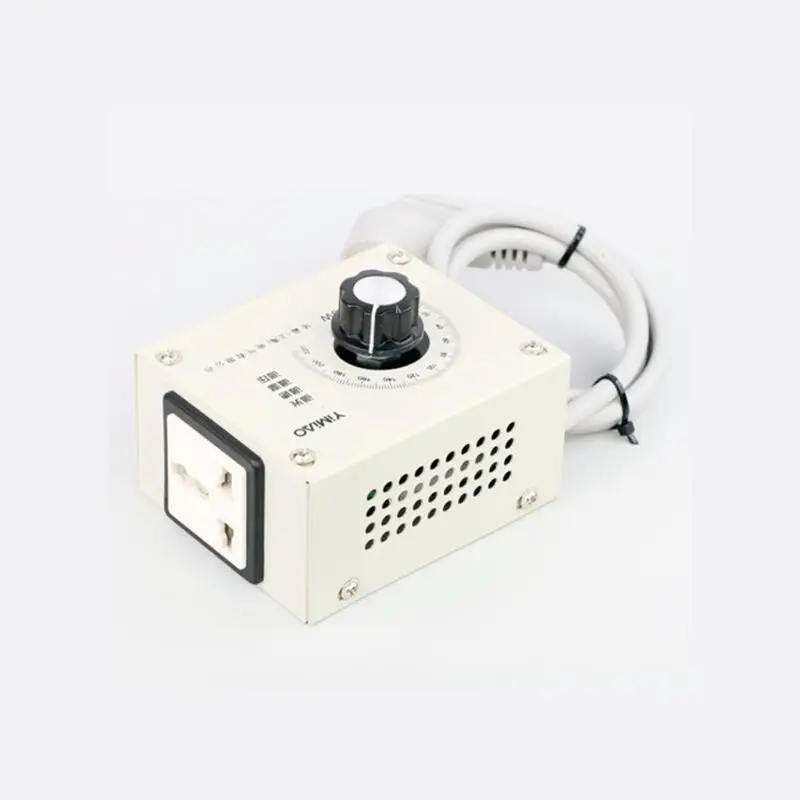 WBT-4000W 220V управляемой переменной Напряжение регулятор светильник Яркость Температура регулировки Скорость вентилятора Ручной Электрический миксер для теста диммер