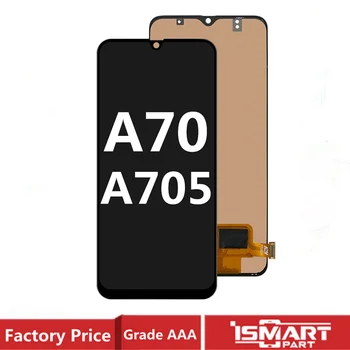 

AMOLED LCD For Samsung A70 Display with Touch Screen Digitizer Assembly Replacement Parts A705 A705F SM-A705F