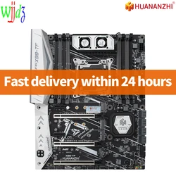HUANANZHI – carte mère X99 TF, composant pc, compatible avec processeurs Intel XEON E5 LGA2011 3, mémoire DDR3, DDR4 RECC, double M.2 NVMe, wi fi NON ECC, emplacement pour mémoire 