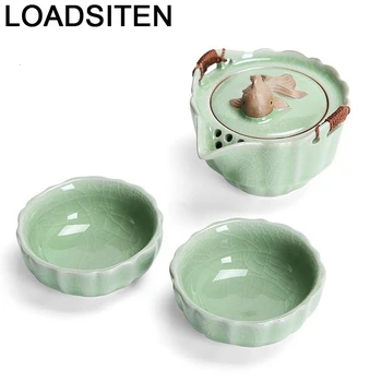 

Ev Dekorasyon Aksesuarlar Pot Teapot Shabby Chic Akcesoria Do Kuchni Home Decoration Accessories Chinese Teaware China Tea Set