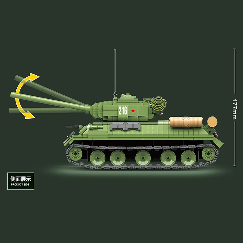 Вторая мировая война Военная серия PzKpfw 38 (t) немецкая модель светового танка