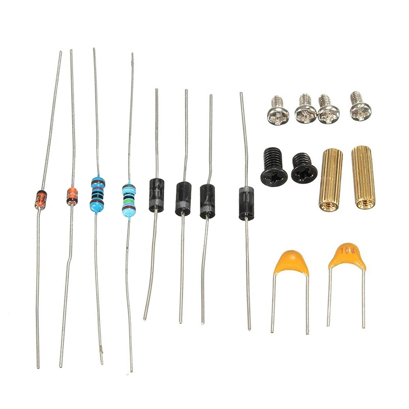 DIY комплект светодиодный LM317 регулируемый регулятор напряжения понижающий блок питания набор