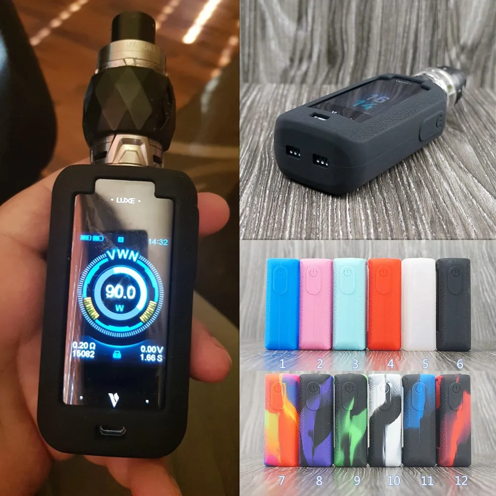 Защитный силиконовый чехол для Vaporesso Luxe 220 Вт мод чехол для вейпа Резиновая кожа основы стикер рукав корпус vape SKRR танк