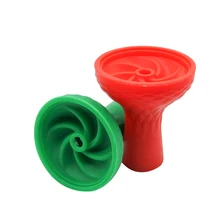 Дешевые Продажи много цветов выбрать Sheesha аксессуары головка силиконовая чаша для кальяна