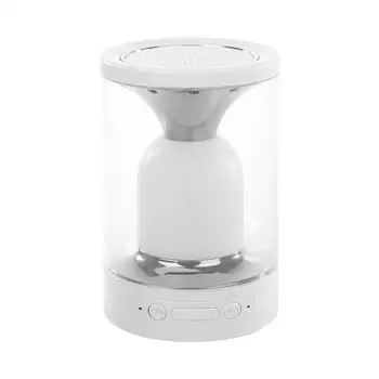 

C08 Dimmable Bluetooth Audio LED Lamp Bedside Night Light Bedroom Table Lights 1-3 Stalls Touch White Light Adjustment