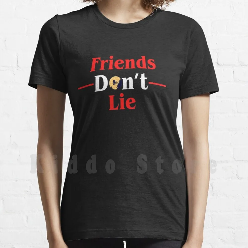 thumbnail image 1 of Friends Don T Lie Upside Down Thing Be An Eleven Stranger 3 Pullover Hoodie T Shirt Print For Men Cotton New Cool Tee Friends, 1 of 5