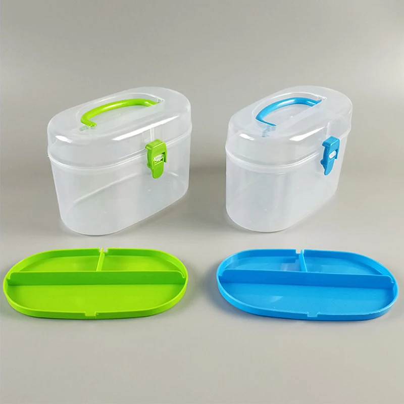 Plastic Storage Box For Box Sewing Kit Needle Tape Scissor Multifunction Threads Sewing Accessories Tools