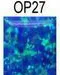 20 г/лот) Высокое качество 1,5 мм-160 сетка синтетическая op05 синий опал дробит/обрезок для ногтей высокое качество по оптовой цене - Цвет: op27