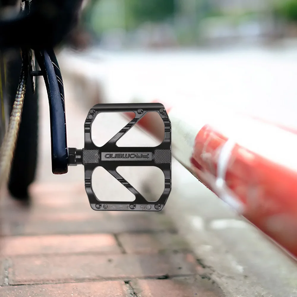 1pair Nylons Mountain Bike Pedali Peso Leggero Cuscinetto - Foto 9