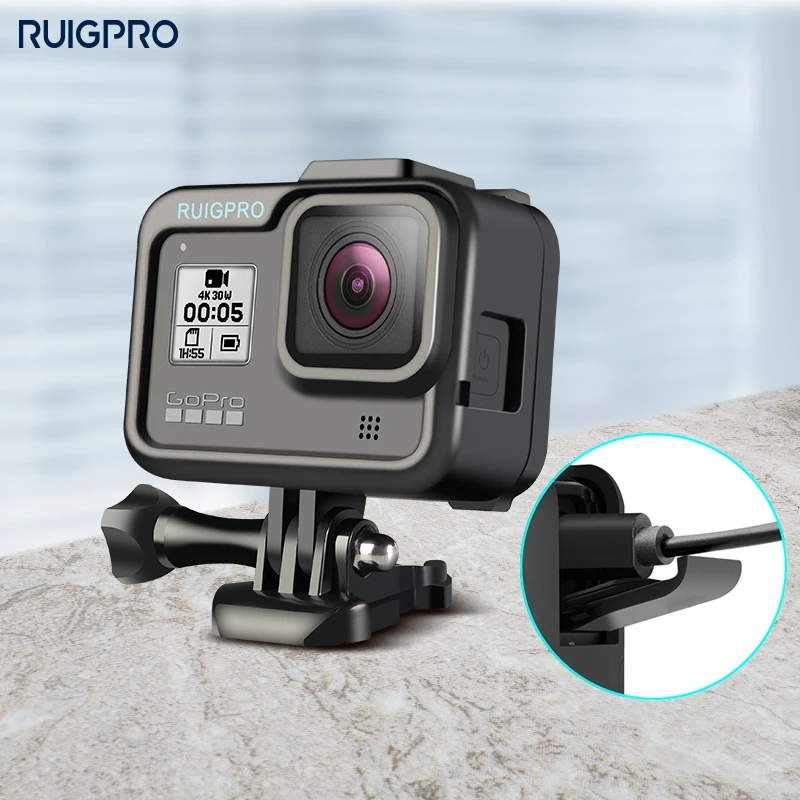 Рамка для GoPro аксессуары GoPro Hero 8 защитная рамка чехол для видеокамеры корпус чехол для GoPro Hero8 черная Экшн-камера