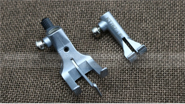 MIndustrial швейная машина аксессуары Durkopp KT767 1767 1760 Двойная игла Прессер для ног старшего двойной иглы Лапка