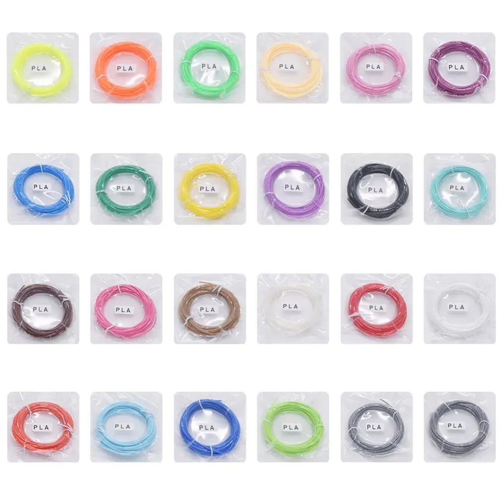20 рулонов 10 метров высокая прочность 3D нити ABS поставки 1,75 мм 3d Принтер Нити печатный материал для 3D печати ручка