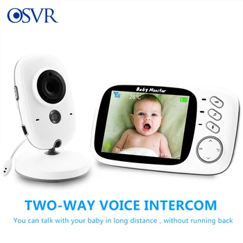 

Baby Monitor VB603 Wireless Video Color with 3.2Inches LCD 2 Way Audio Talk Night Vision Surveillance Security Camera Babysitter