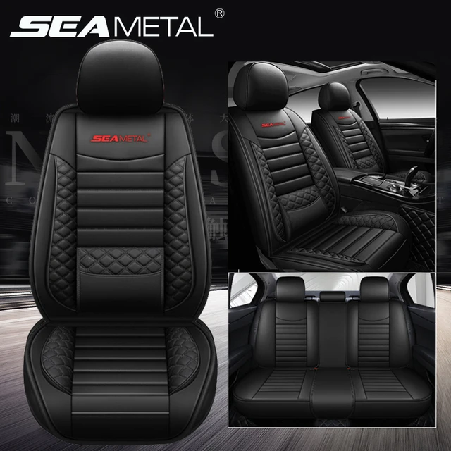 Juste de siège arrière en cuir PU pour voiture, coussin de protection,  degré de rayure, VW Benz Renault Porsche Nissan - AliExpress