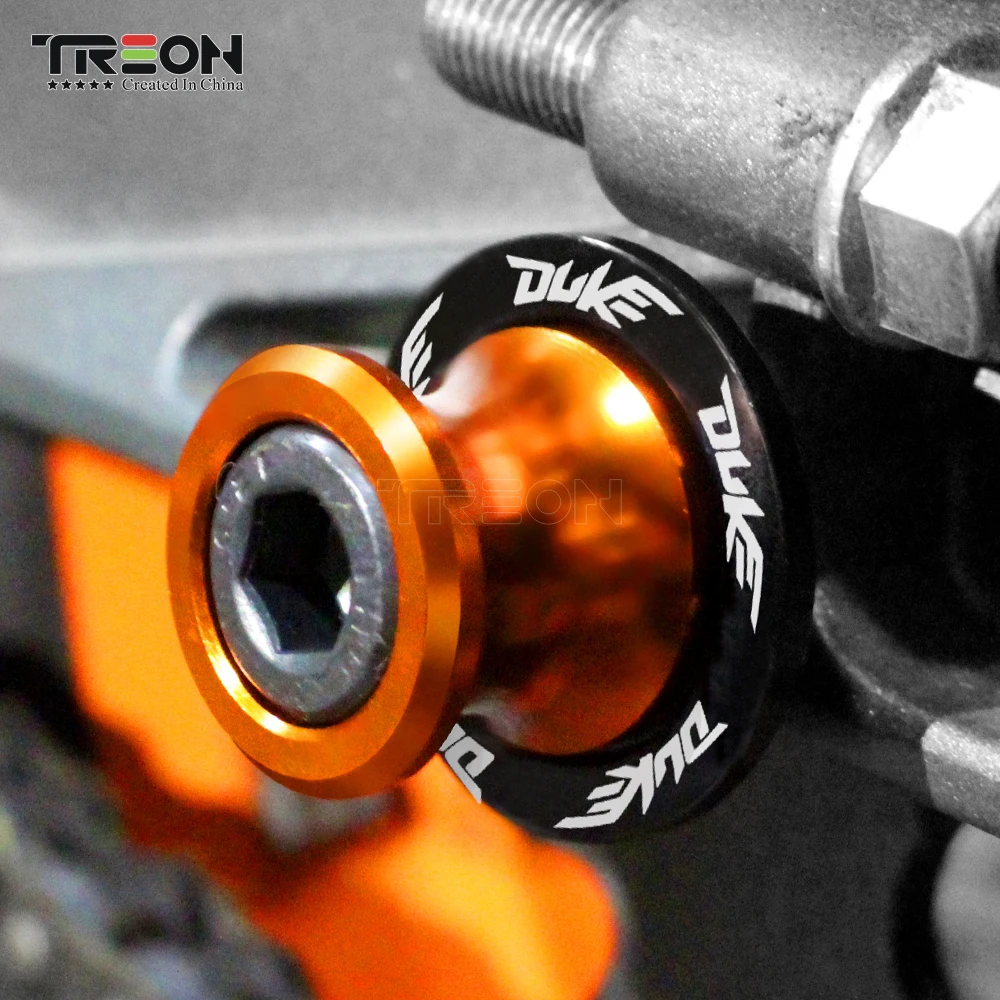10M High Quality CNC Swingarm Spools Slider Stands Screws For KTM DUKE390 DUKE250 2017-2021 790 DUKE duke790 2018-2021