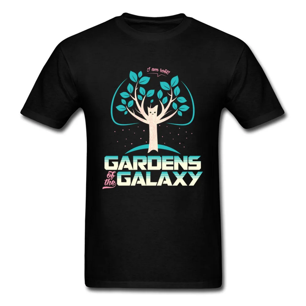 

Anime Tshirt Men Gardens Of The Galaxy T-Shirt Marvel Funny Shirts 100% Cotton Fabric Tops Tees For Adult Avenger Print Camiseta