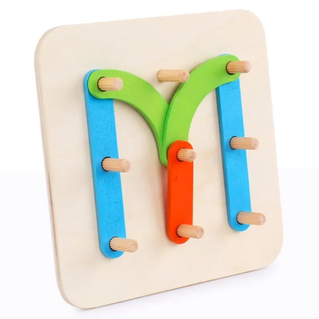 Top rated Montessori A Hundred Change Collage Wooden Pillar Educational Intelligence Toys for Babies and Toddlers Boys and Girls 5