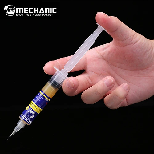 MCN-225 Механик NO-clean припойная паста BGA флюсовая Сварка флюсы пайка смазка для SMD PGA BGA PCB ремонтный инструмент - Цвет: MCN-225