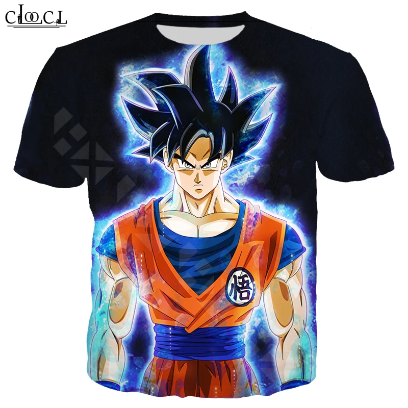 Японский классический аниме Dragon Ball Z футболка 3D принт Saiyan Wukong Harajuku футболки для мужчин и женщин повседневные топы уличного стиля B238