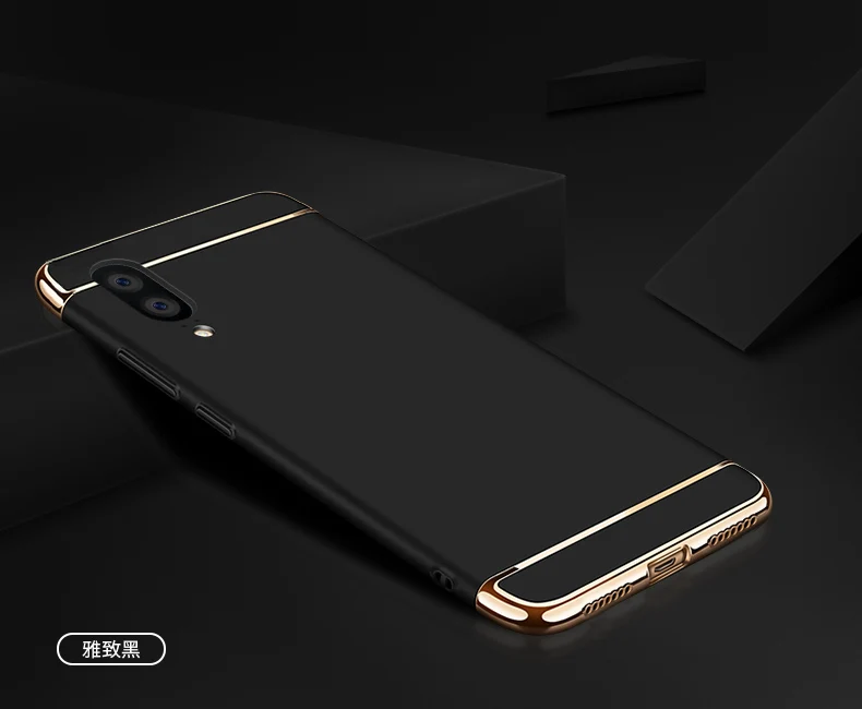 Для huawei Honor 10 Lite P Smart Honor 20 Lite 10i 20i чехол с полным покрытием Жесткий Чехол для mate 10 Lite Pro Honor 9i Coque - Цвет: Black