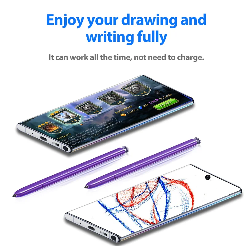 Ручка для сенсорного экрана для samsung Galaxy Note 10 сенсорная ручка емкостная ручка для samsung Galaxy Note 9 стилус для Galaxy Note 8
