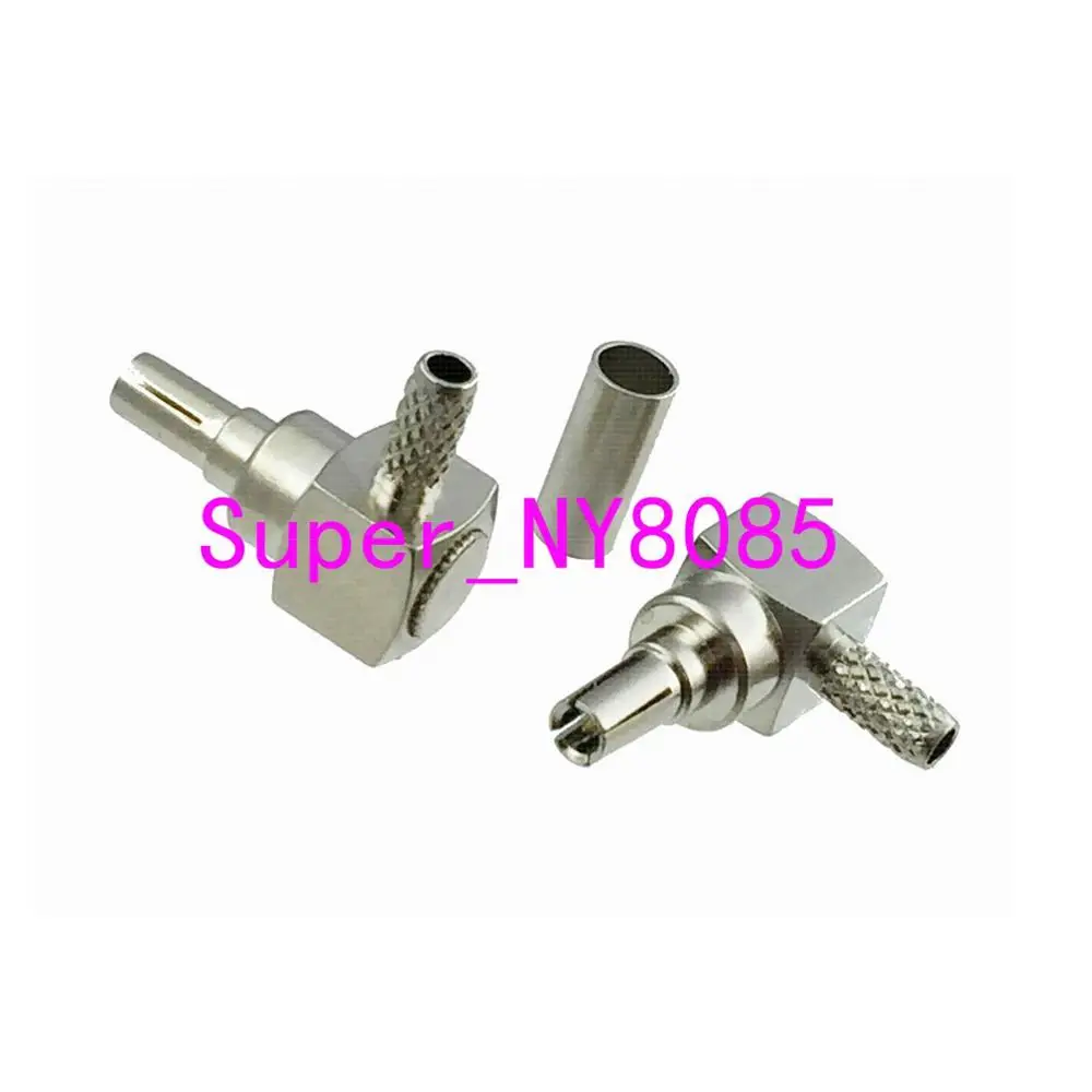 

CONNECTOR CRC9 male plug right angle crimp RG174 RG316 LMR100 Cable FOR 3G MODEM