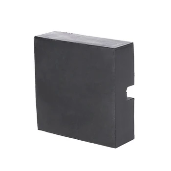 

Jack Rubber Guard Pad Repair Square Slotted Frame Rail Floor Black Universal Auto High Quality Replaces Newest