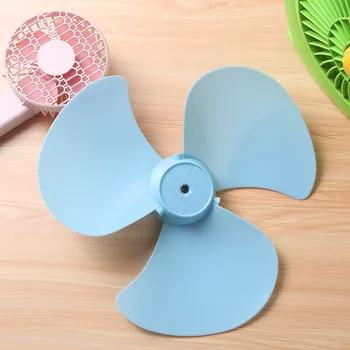 

12 Inch Plastic Fan Blade Replacement for Portable Table Fan 3 Leaves for Standing Pedestal Fan Table Fanner General Accessory