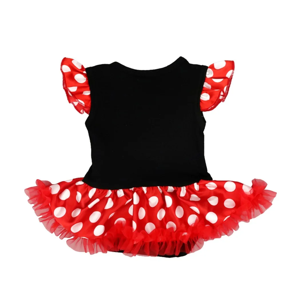 Girl Baby Birthday Clothes Cake Smash Outfit Polka Dot Outfit Cute Minnie Fancy Dress up Baby Girls Clothes Set Photography Prop