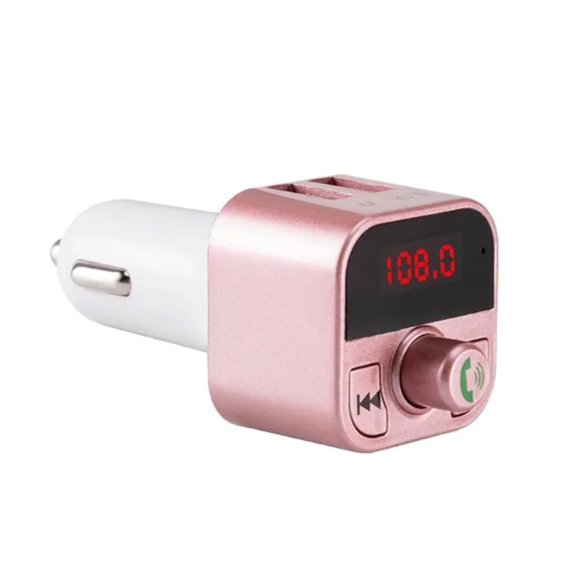 B5 автомобильный Bluetooth fm-передатчик двойной Usb автомобильный передатчик с дисплеем