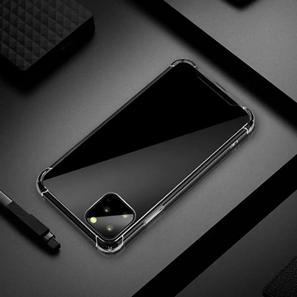 Анти-Царапины Крышка для IP11 XI Max 5,8/6,1/6,5 анти-столкновения Прозрачный мобильный телефон чехол ТПУ амортизация защитный чехол
